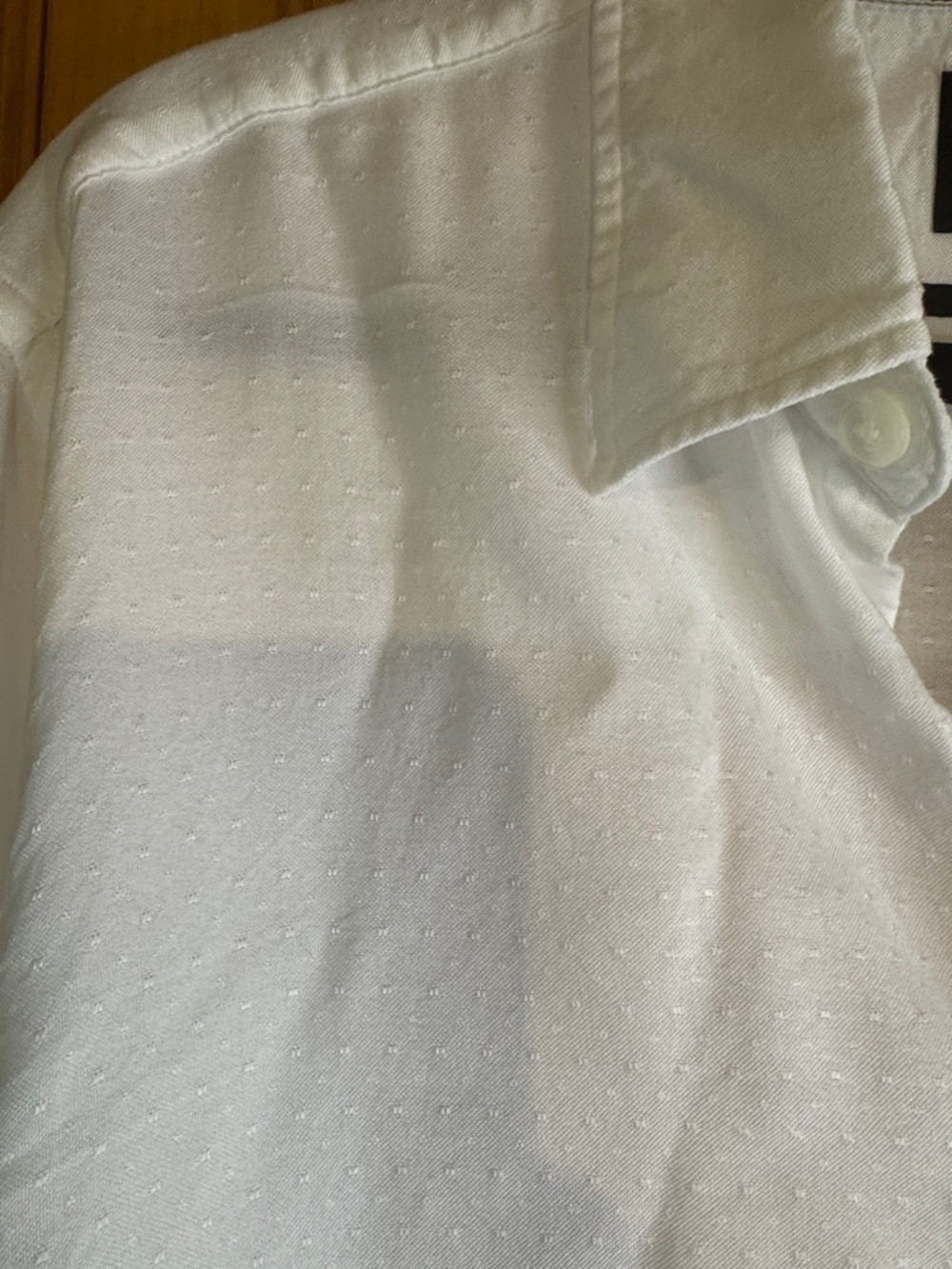 BOSS White Long-Sleeve Casual Button-Down Shirt - Picture 6 of 13